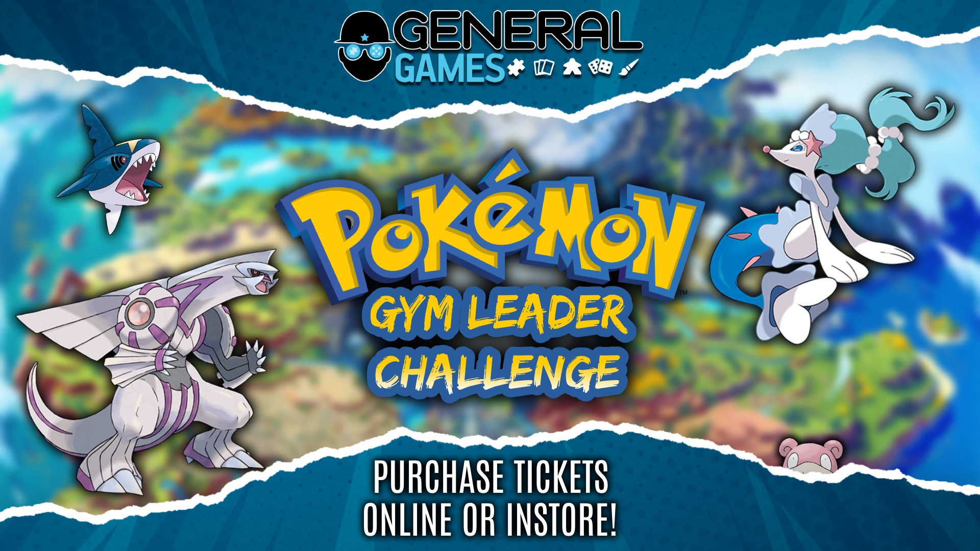 GLC – Gym Leader Challenge – General Games Frankston