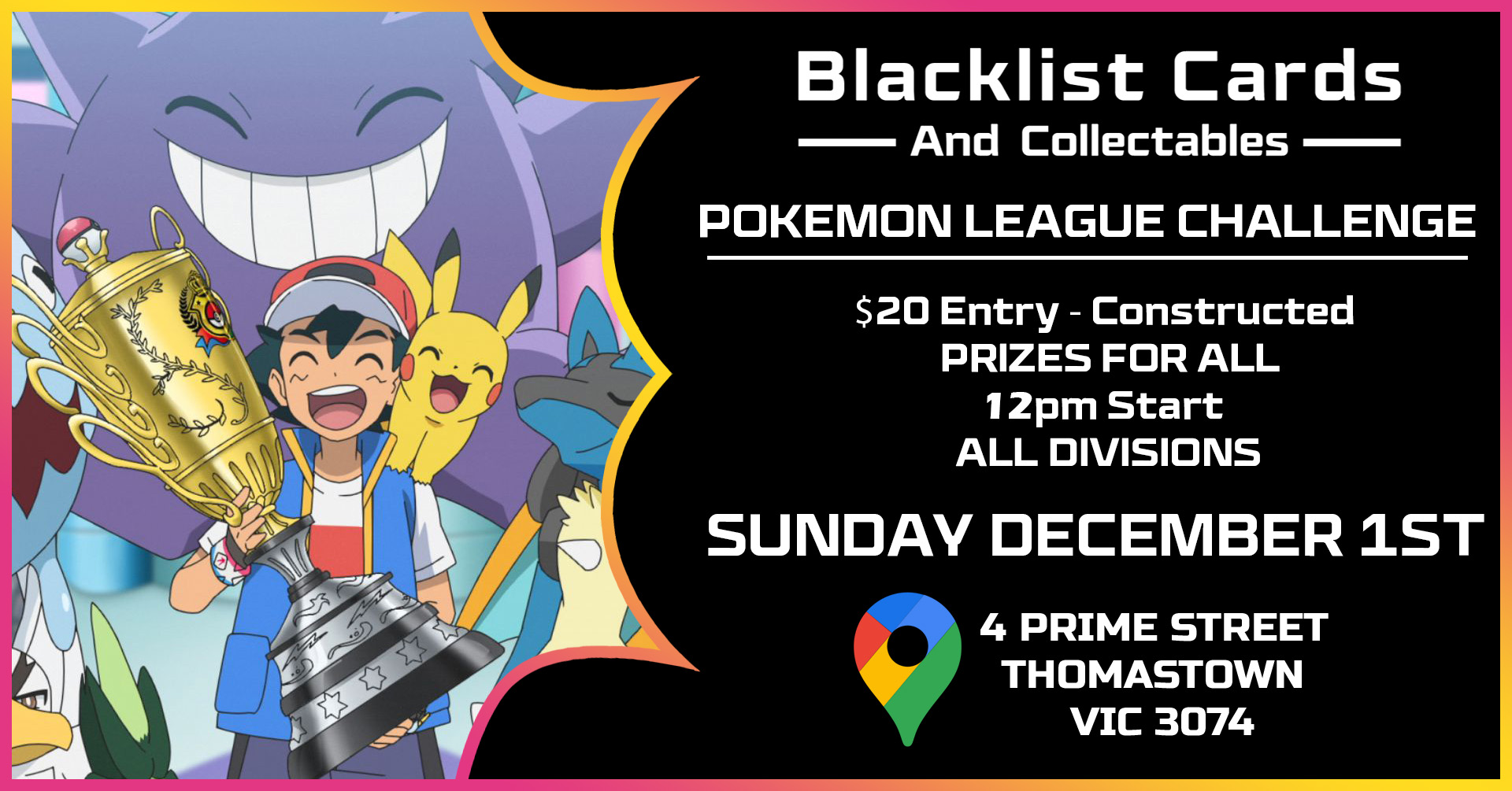 League Challenge – Blacklist Cards & Collectables